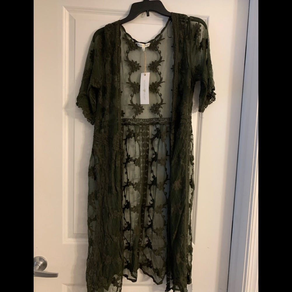 Lace cover up